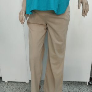 Pantalón  Materno de Dril Bota Ancha